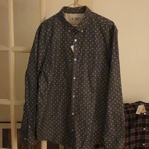 Original Penguin classic fit button up, NWT